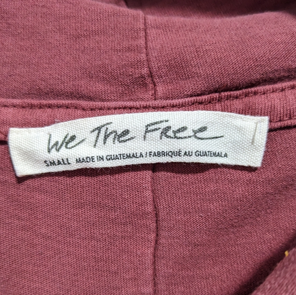 Free People (We The Free) | Don't You Want Me Tee in Wine - Picture 7 of 13